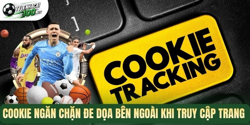Cookie ngăn chặn đe dọa bên ngoài khi truy cập trang 