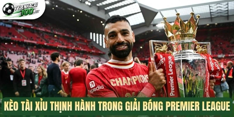 Kèo tài xỉu thịnh hành trong giải bóng Premier League