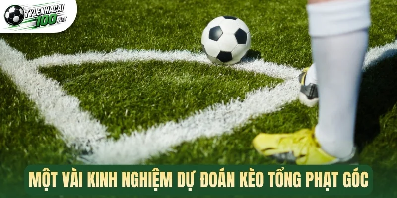 Một vài kinh nghiệm dự đoán kèo tổng phạt góc