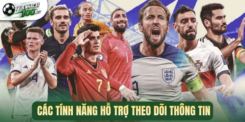 Các tính năng hỗ trợ theo dõi thông tin