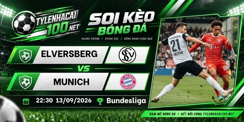 Soi kèo nhà cái  Elversberg vs Bayern Munich - Bundesliga, 13/09/2026